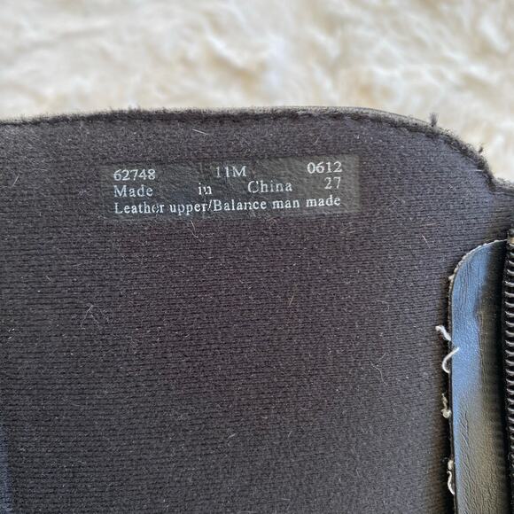 Clarks Women’s Knee High Ingalls Riding Boots 11 Black Leather Buckle Western - Picture 7 of 15